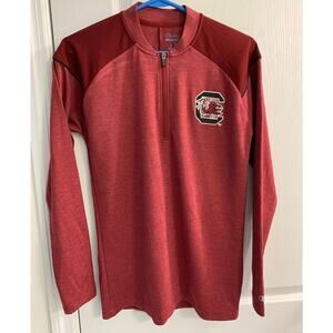 Men's Champion "Carolina Gamecocks" 1/4 zipper Lightweight  Pullover - Small